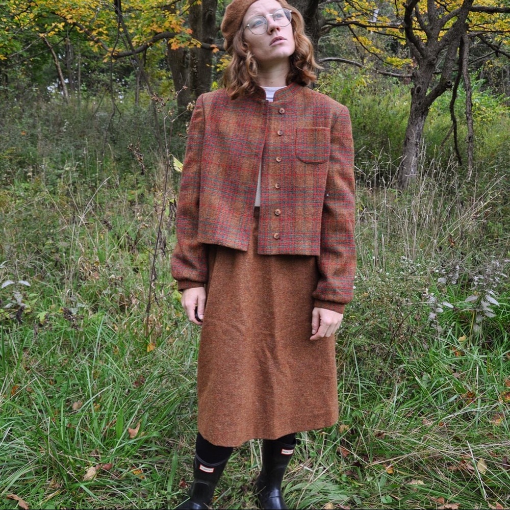 Plaid Wool Suit